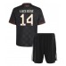 Bayern Munich Luis Diaz #14 Tredjedraktsett Barn 2025-26 Korte ermer (+ Korte bukser)
